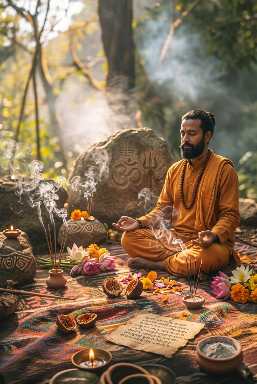 Meditation with Agarbatti