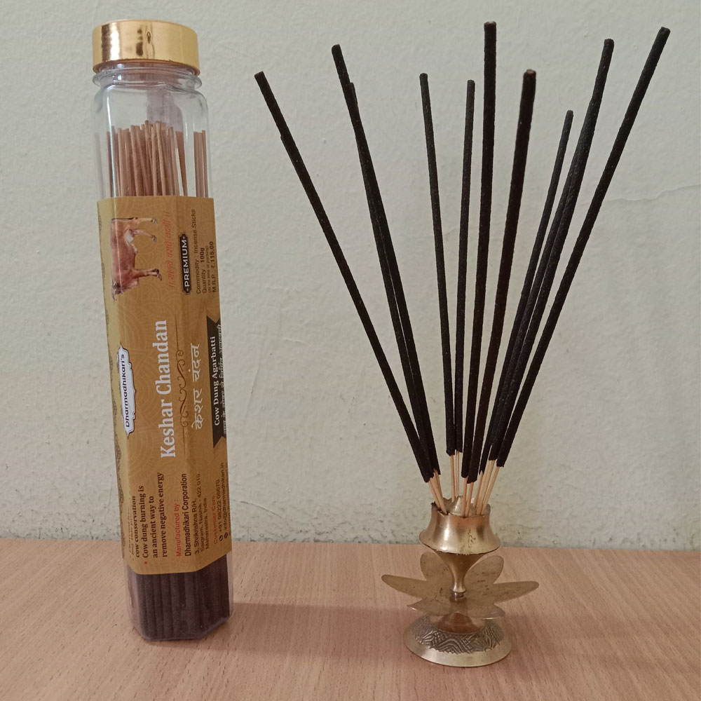 Keshar Chandan Cow Dung Agarbatti